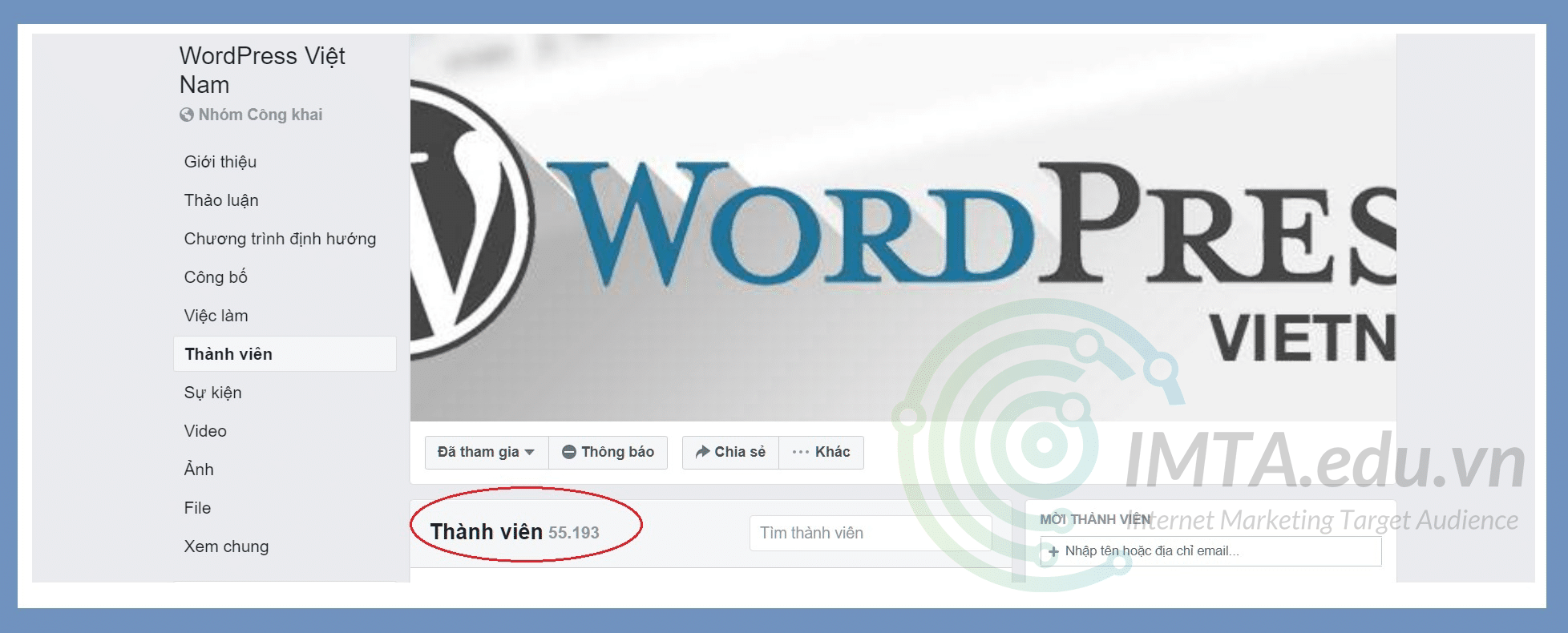 Cộng đồng WordPress Việt Nam rất lớn và hoạt động sôi nổi
