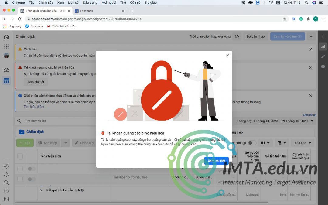 Kháng Tài Khoản Quảng Cáo Bị Vô Hiệu Hóa 2023 Cách Mới Nhất