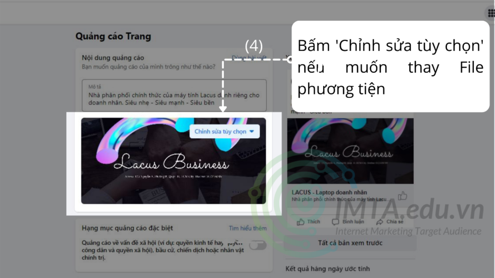 Kỹ thuật chụp ảnh quảng cáo Facebook