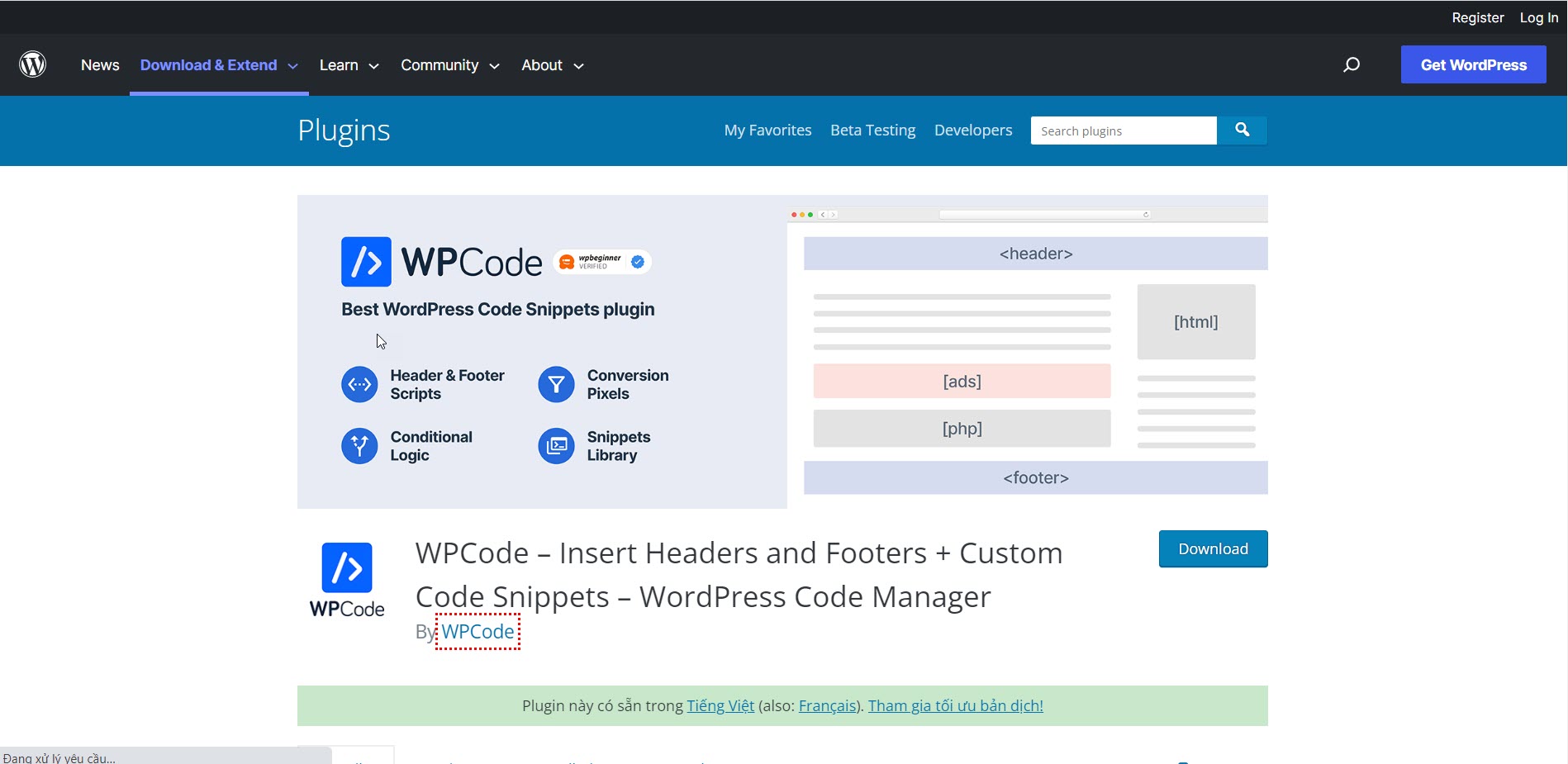 WPCode – Insert Headers and Footers + Custom Code Snippets