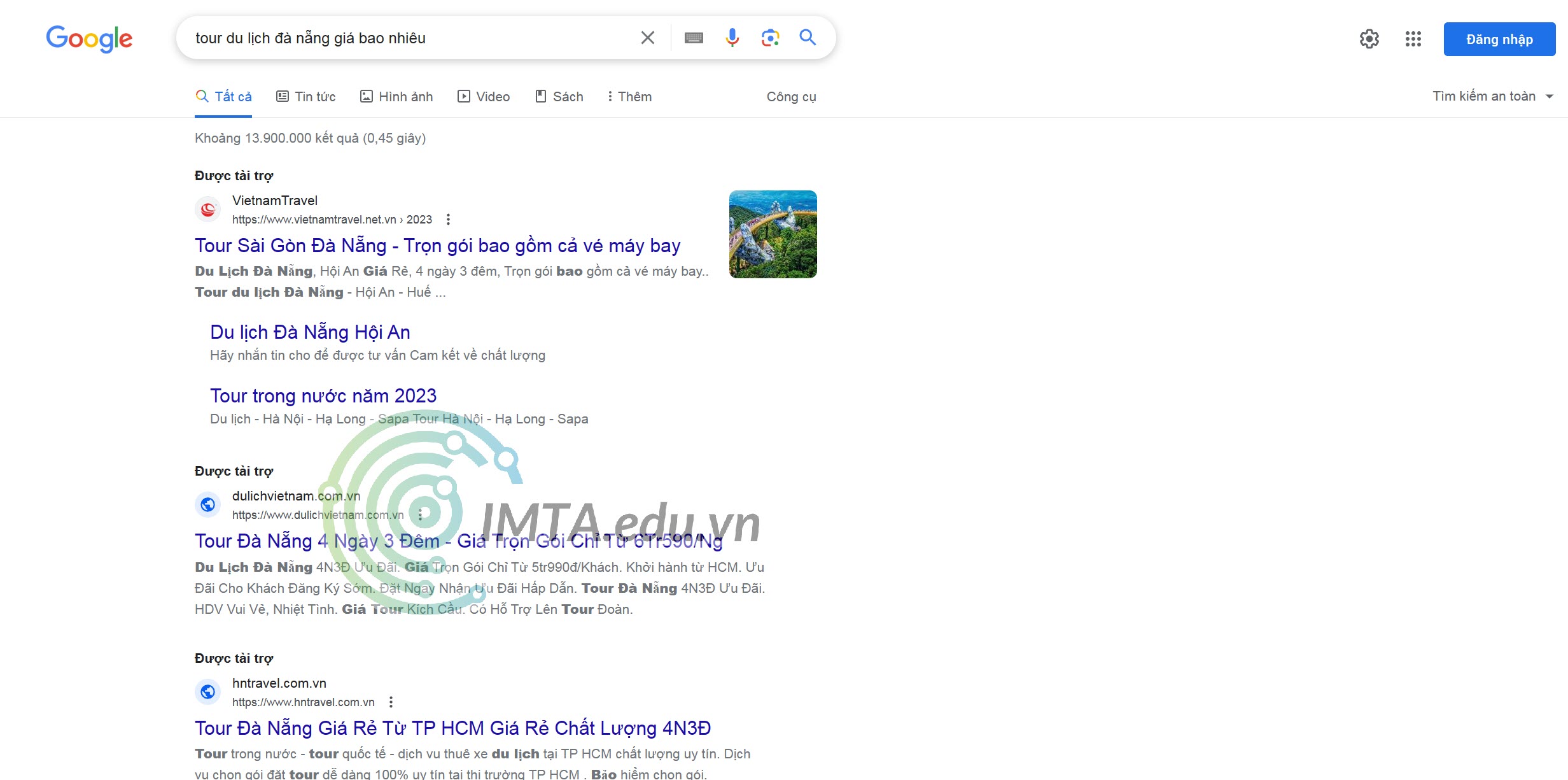 Quảng cáo tìm kiếm Google Search