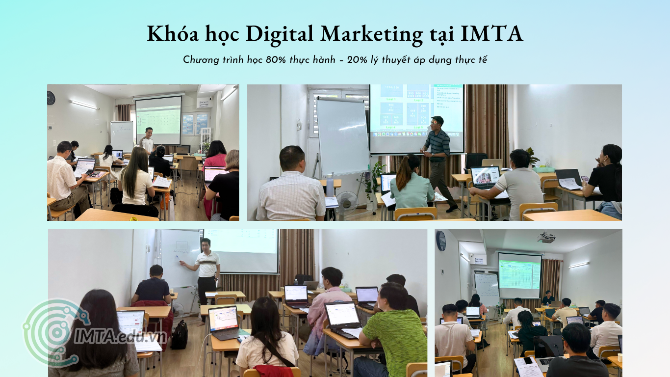 học digital marketing tại imta
