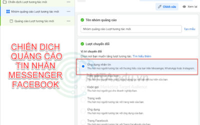 Chiến dịch quảng cáo Tin nhắn Facebook Messenger 2024