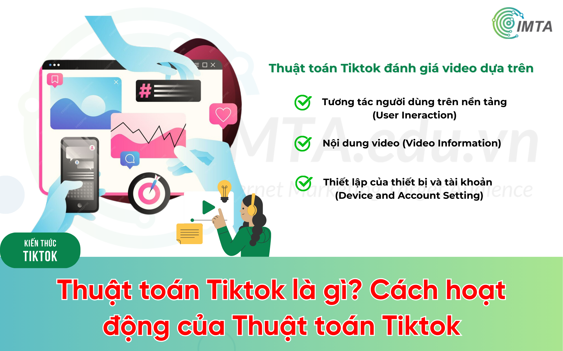 Cách hoạt động thuật toán TikTok