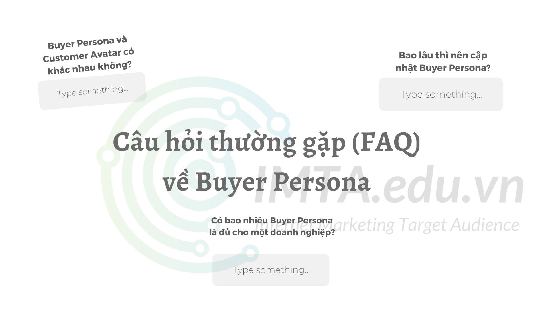 Câu hỏi thường gặp (FAQ) về Buyer Persona