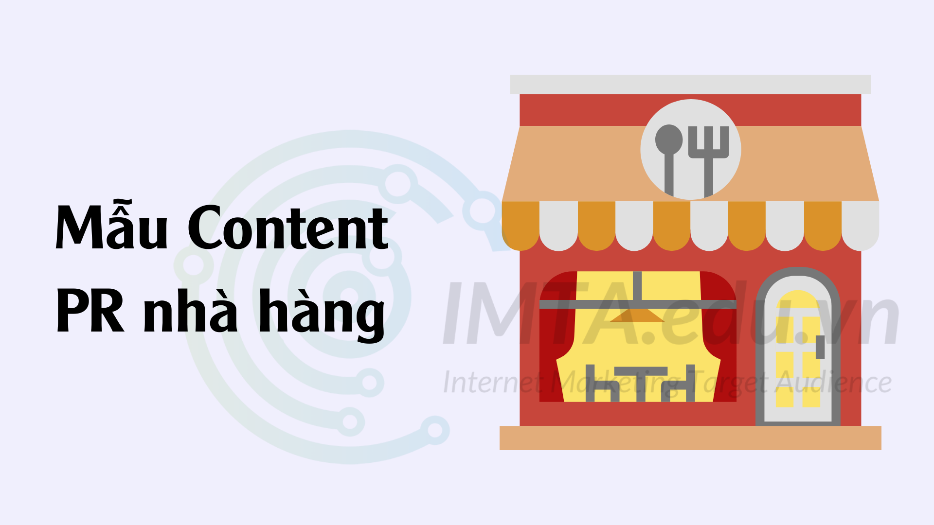 Mẫu Content PR nhà hàng