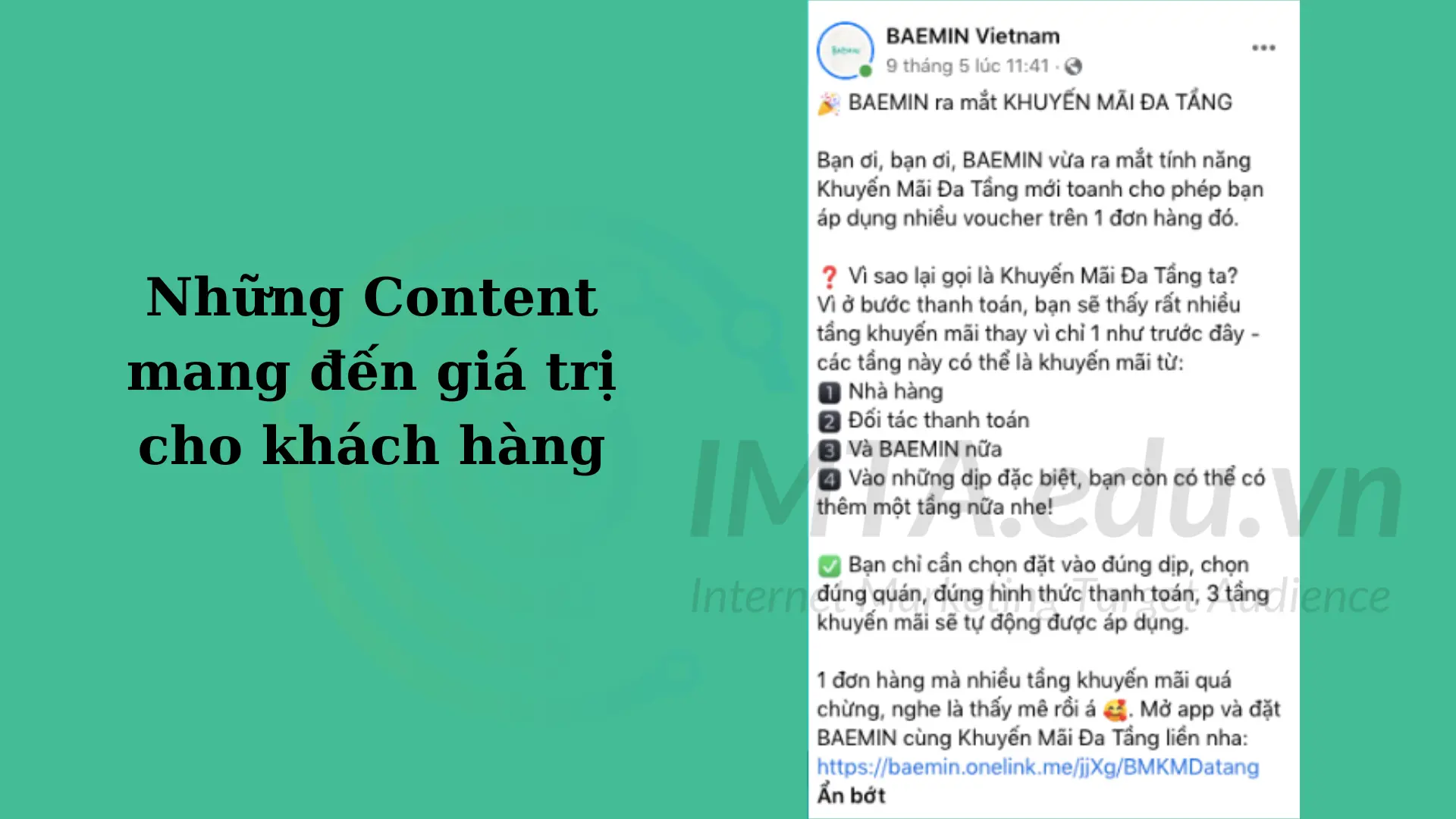 Những Content mang đến giá trị cho khách hàng