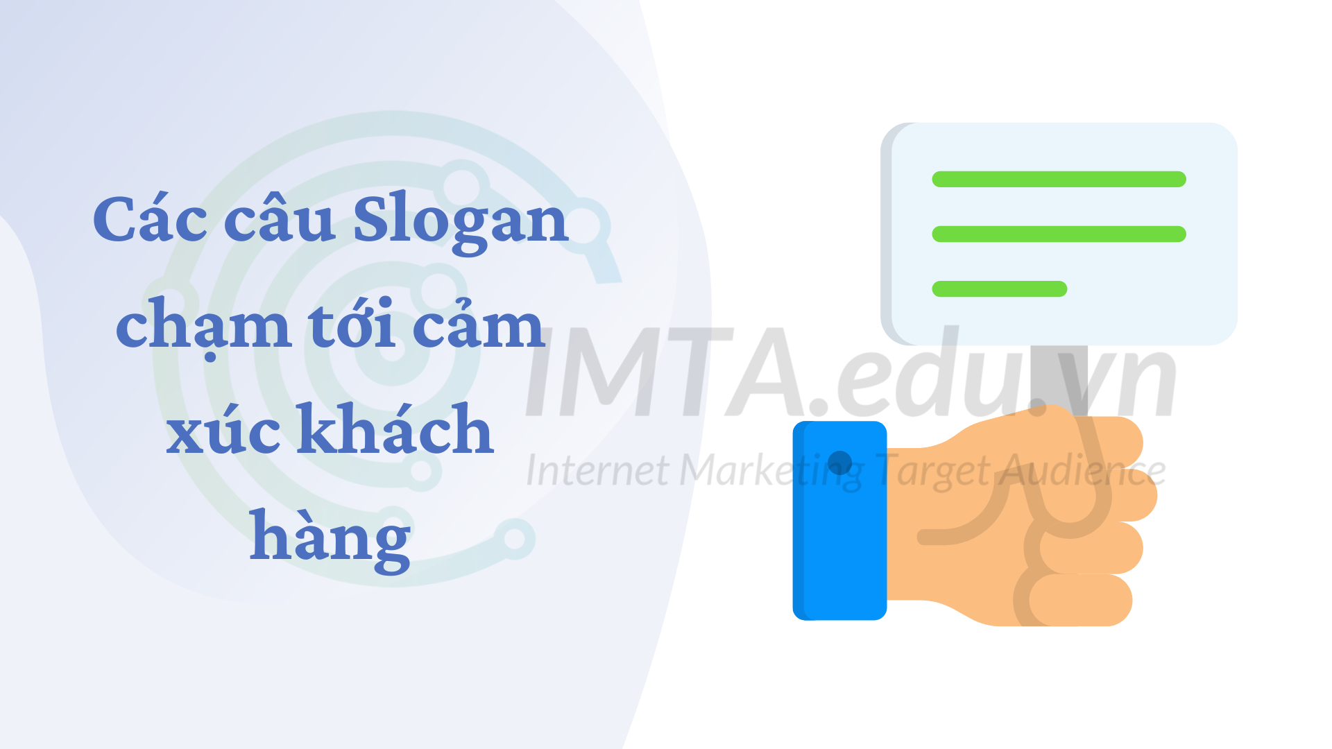 Các câu Slogan chạm tới cảm xúc khách hàng