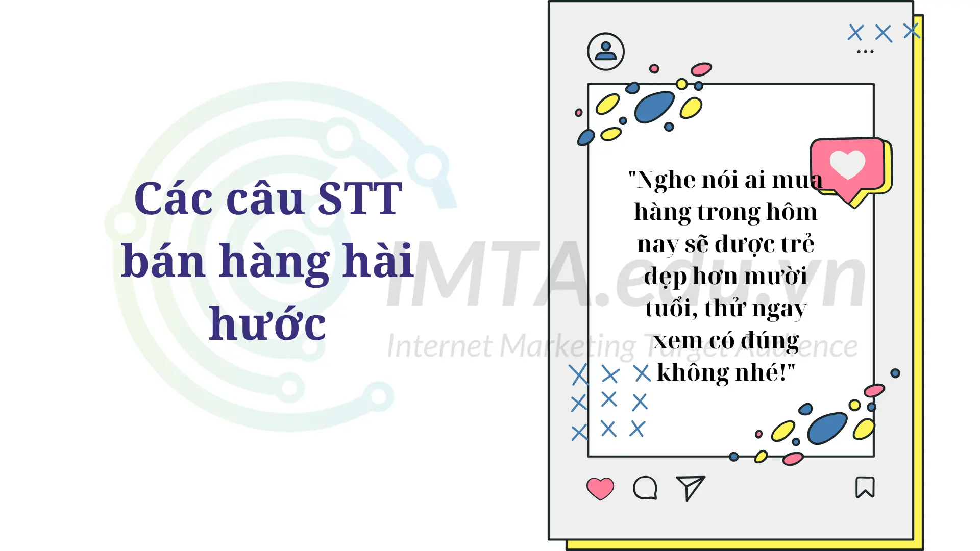 Các câu STT bán hàng hài hước