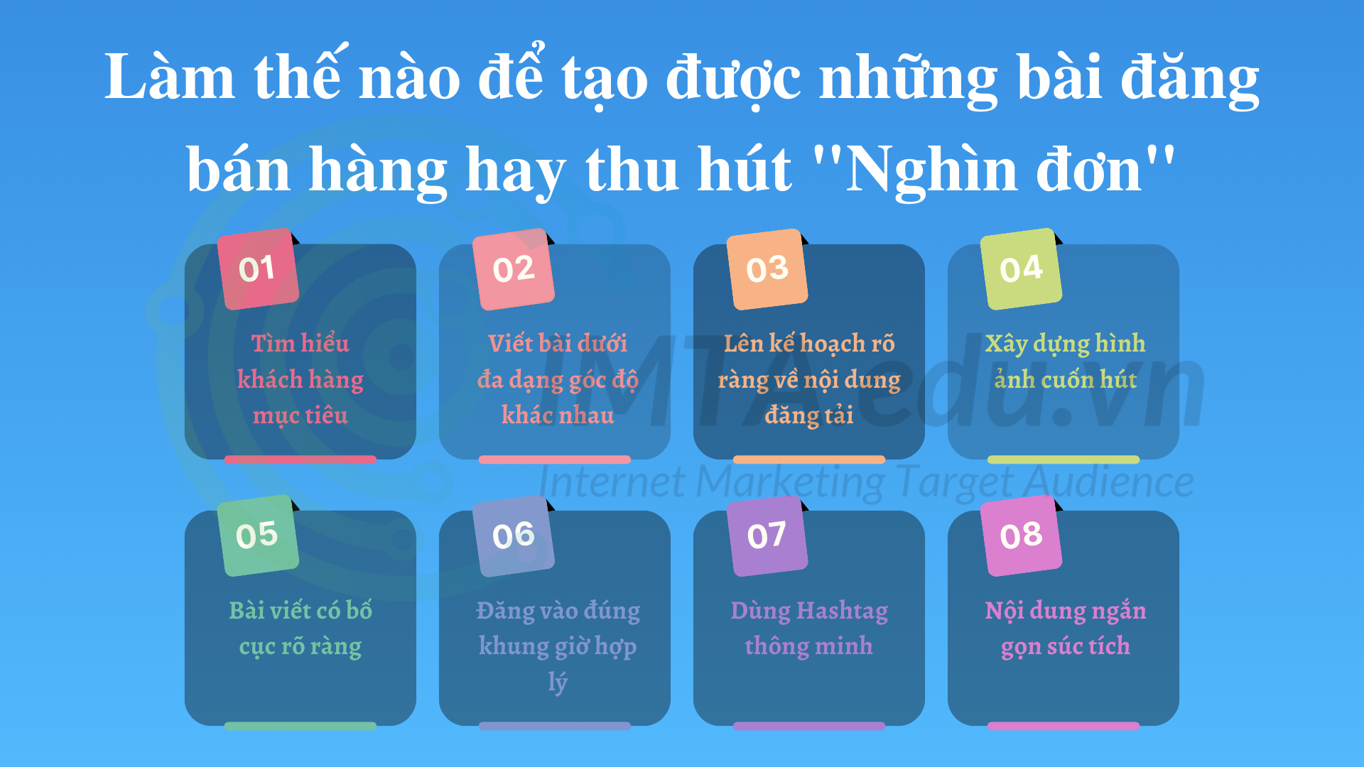 Làm thế nào để tạo được những bài đăng bán hàng hay thu hút "Nghìn đơn"