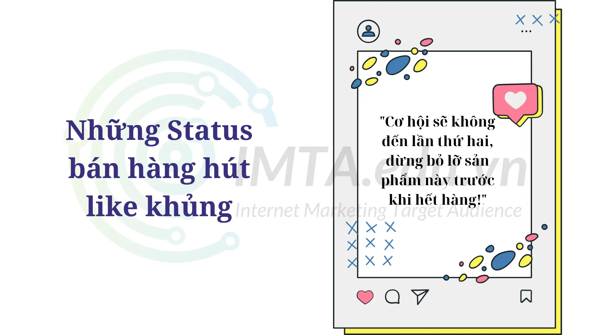 Những Status bán hàng hút like khủng