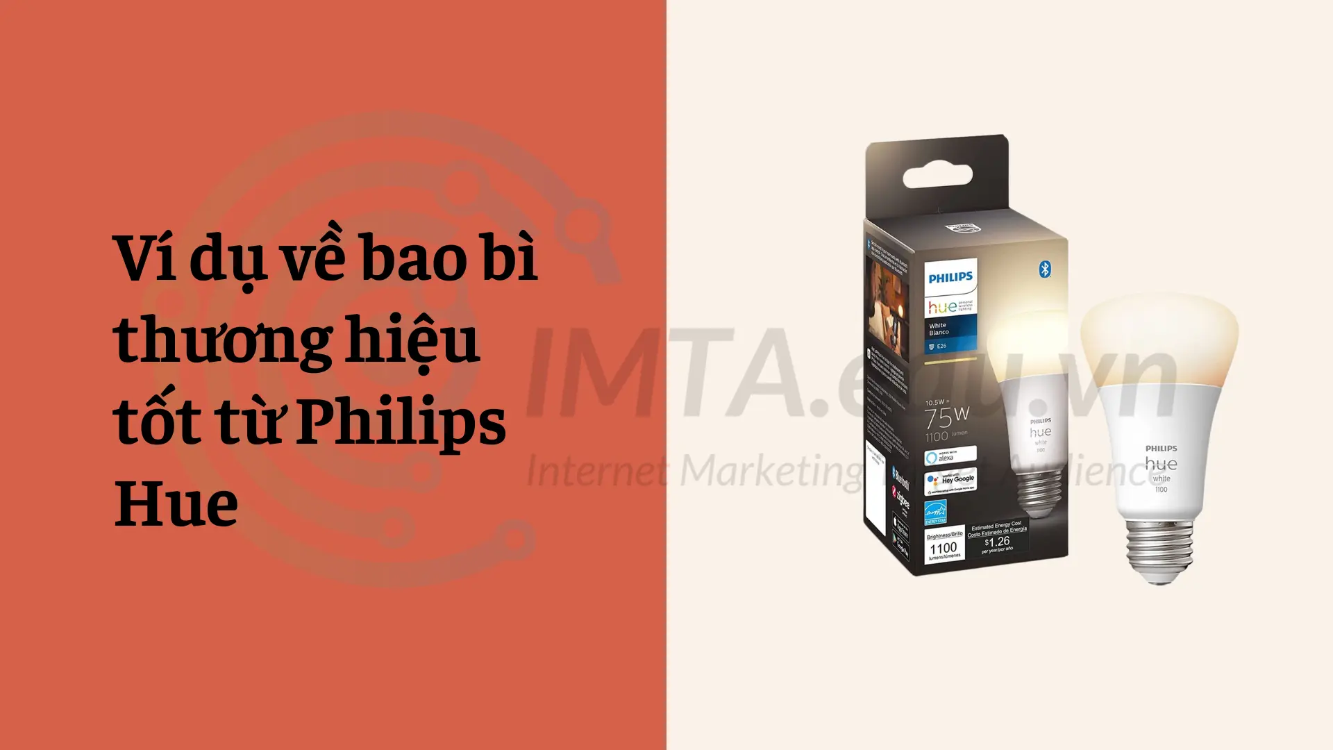 Ví dụ về bao bì thương hiệu tốt từ Philips Hue