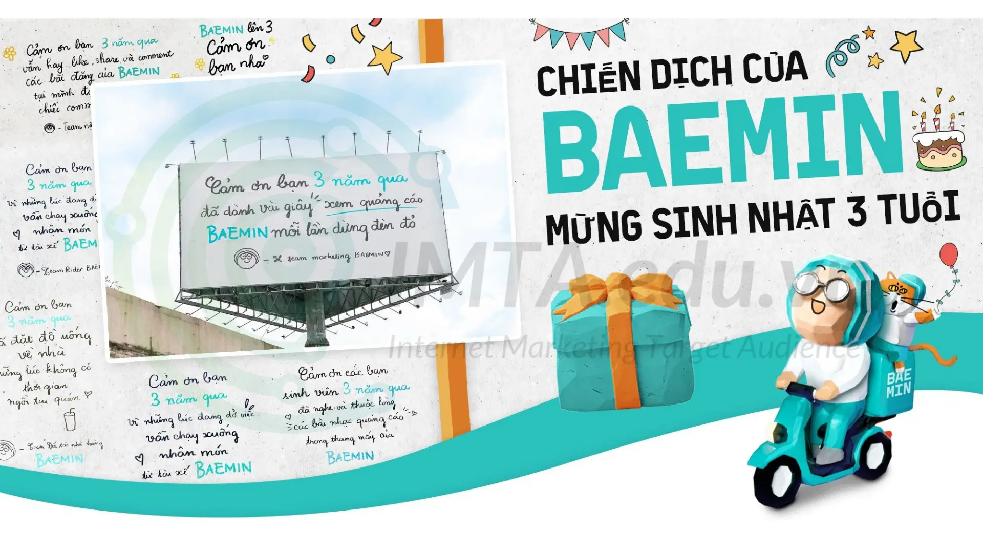 Chiến dịch "Cảm ơn" nhân dịp sinh nhật 3 tuổi của Beamin