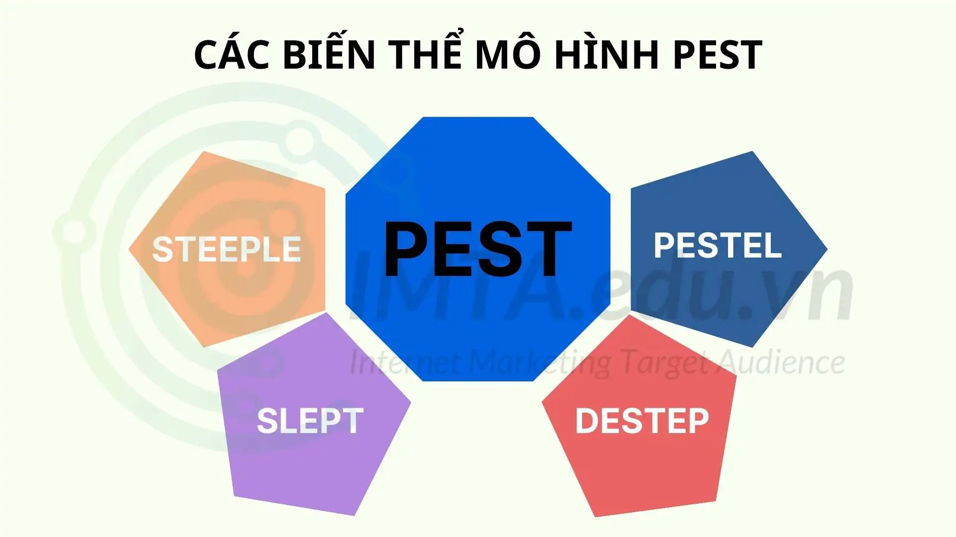 Các biến thể của mô hình PEST