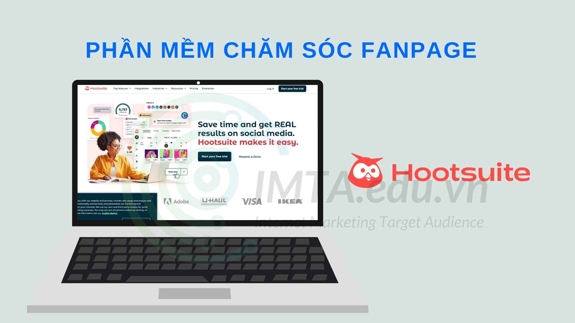 Phần mềm chăm sóc Fanpage Hootsuite