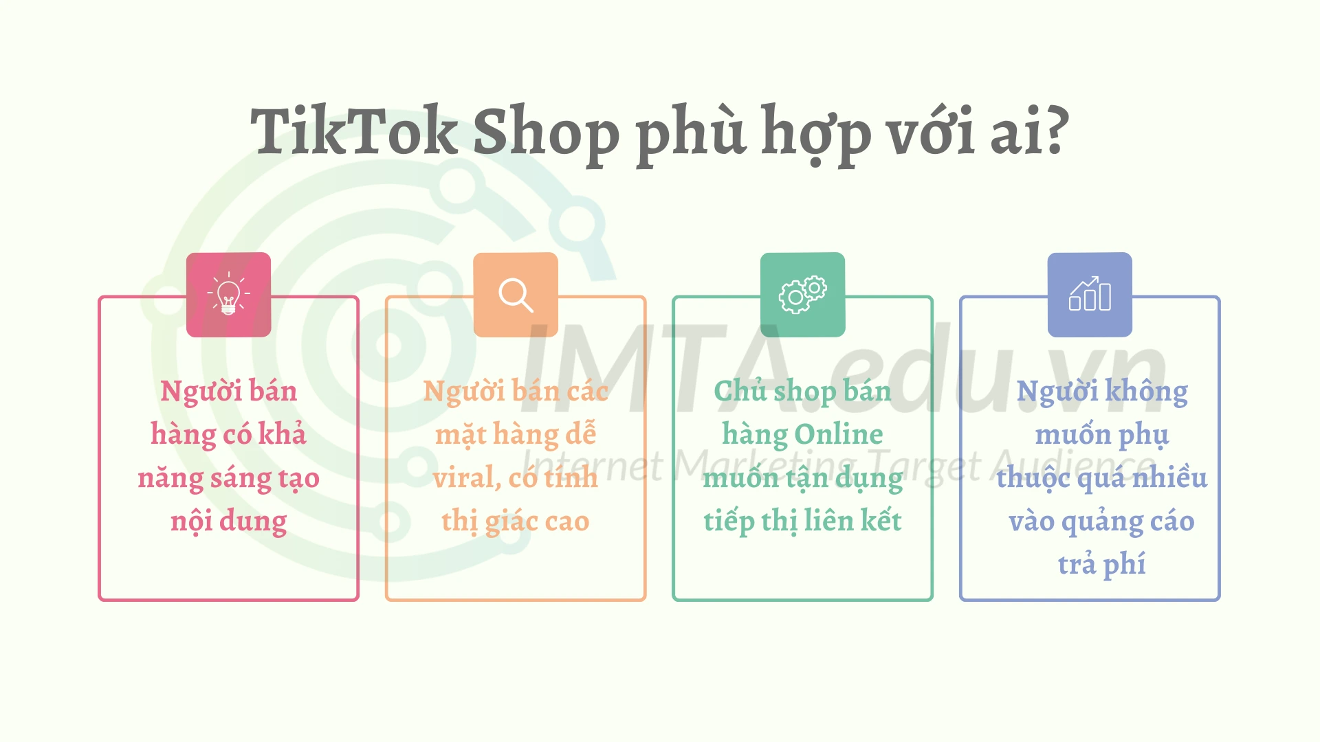 TikTok Shop phù hợp với ai?