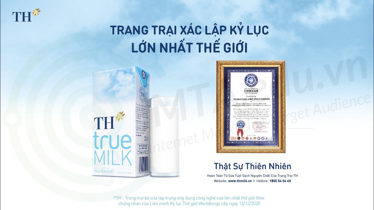 TH True Mik tập trung vào sứ mệnh "Thật sự thiên nhiên" cho câu chuyện về sản phẩm sữa của mình