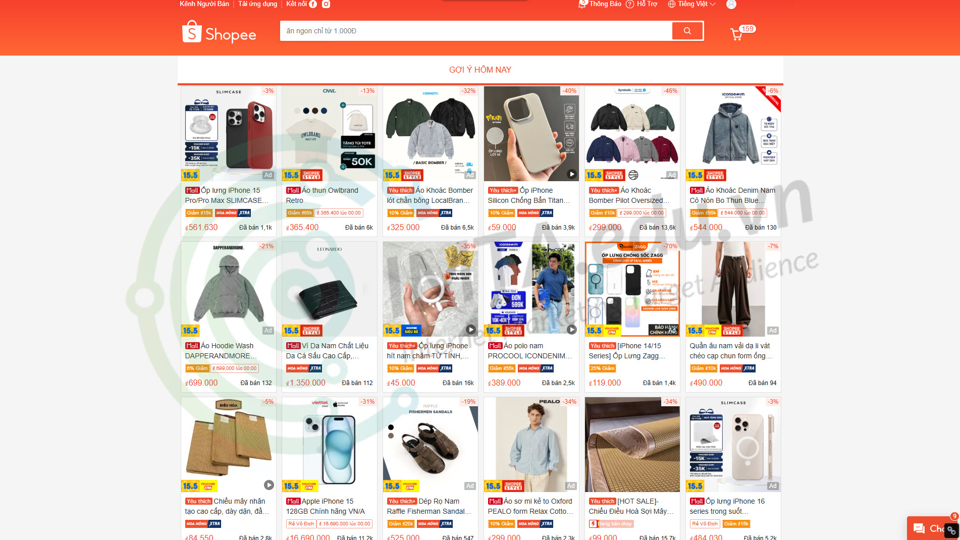 Thumbnail Thương mại điện tử (Shopee, Lazada, Tiki)