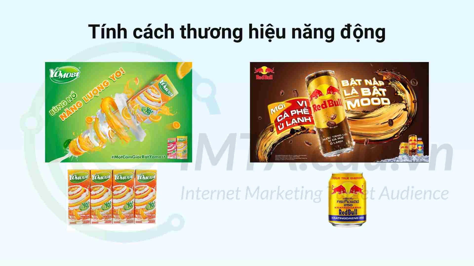 Tính cách thương hiệu năng động