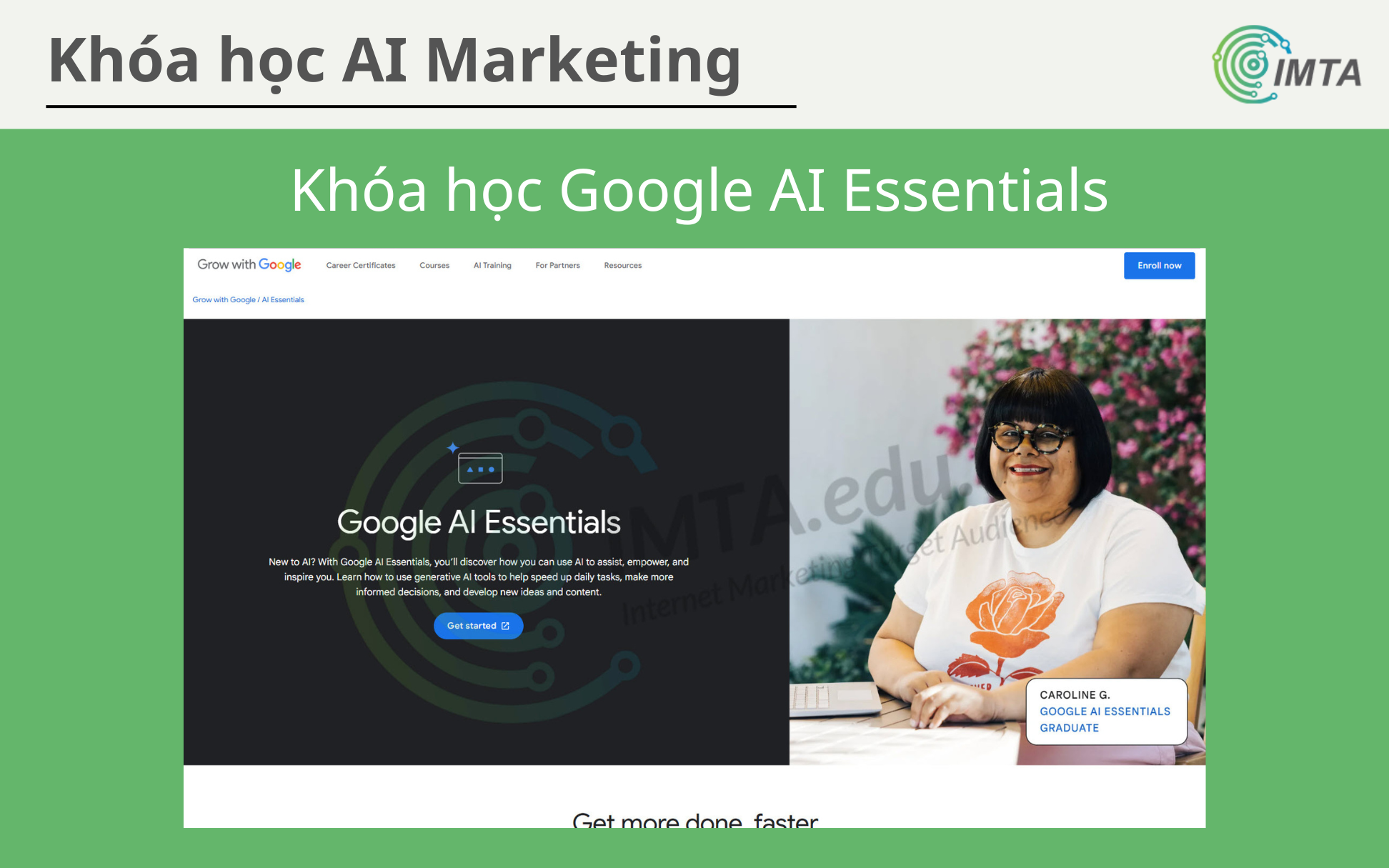Google AI Essential - Google Academy