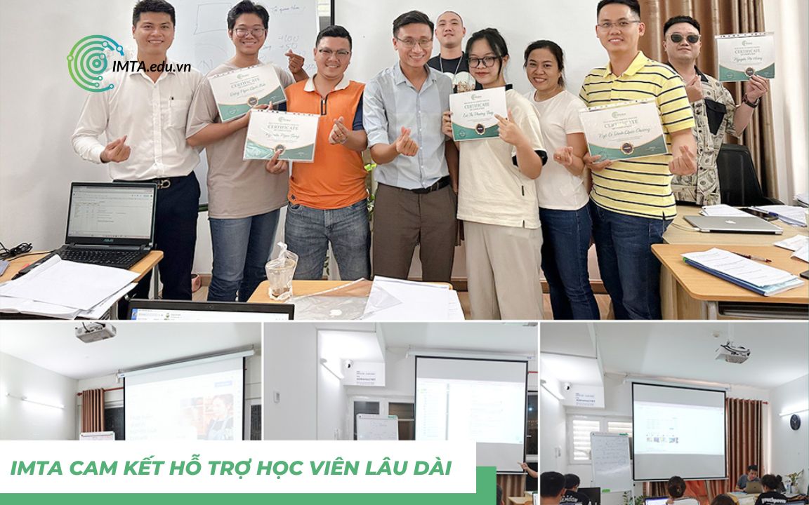 IMTA cam kết hỗ trợ học viên lâu dài