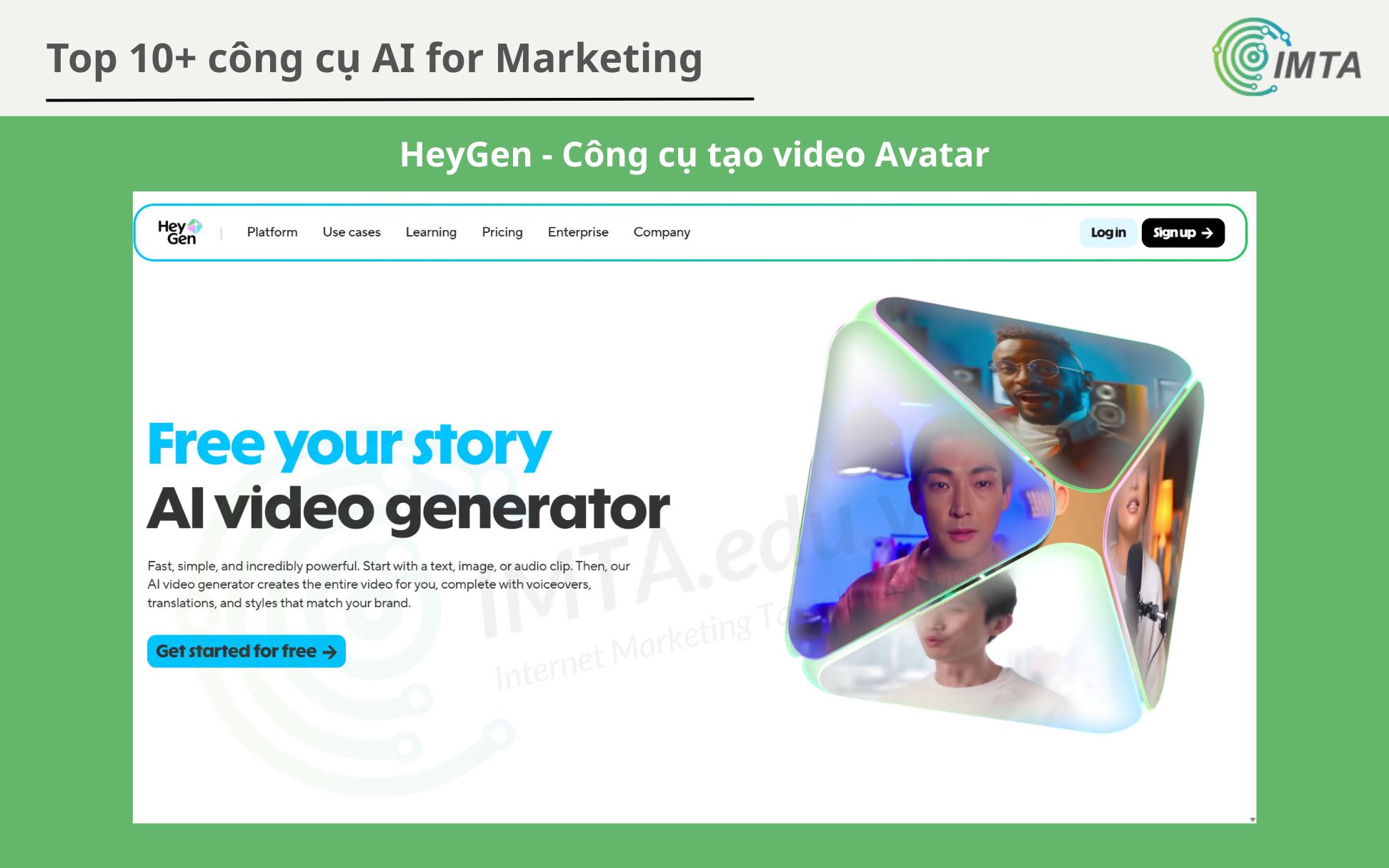 HeyGen - Công cụ tạo video Avatar