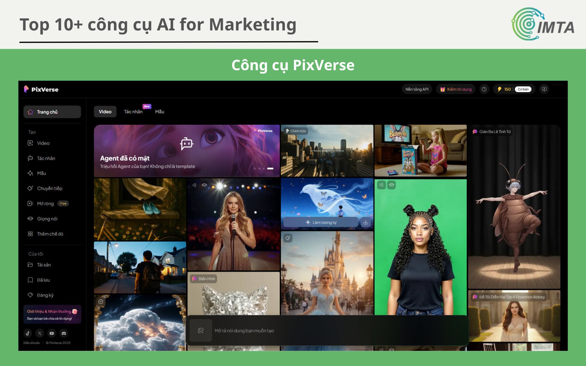 Công cụ PixVerse