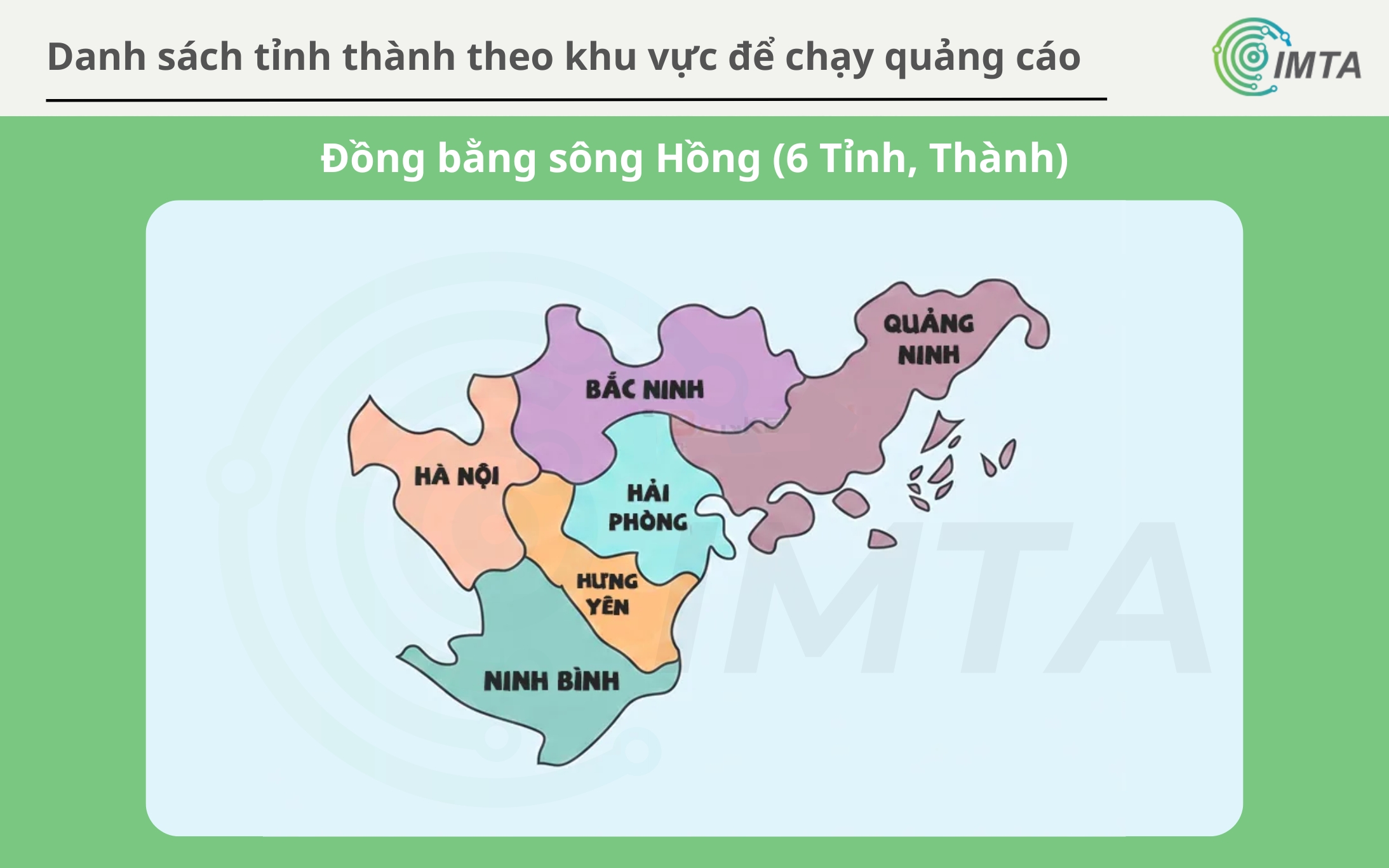 Đồng bằng sông Hồng (6 Tỉnh, Thành)