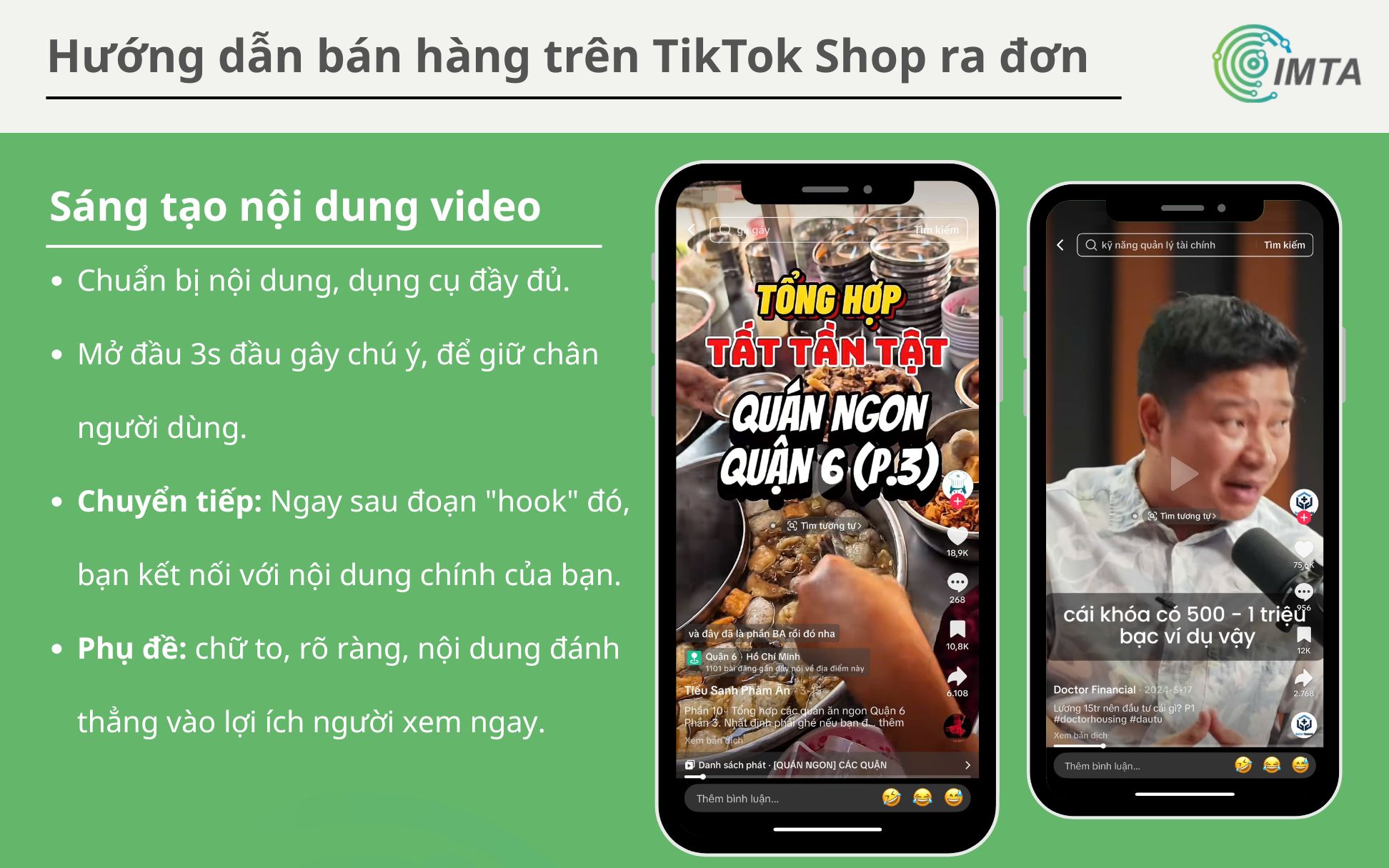 Sáng tạo nội dung video TikTok