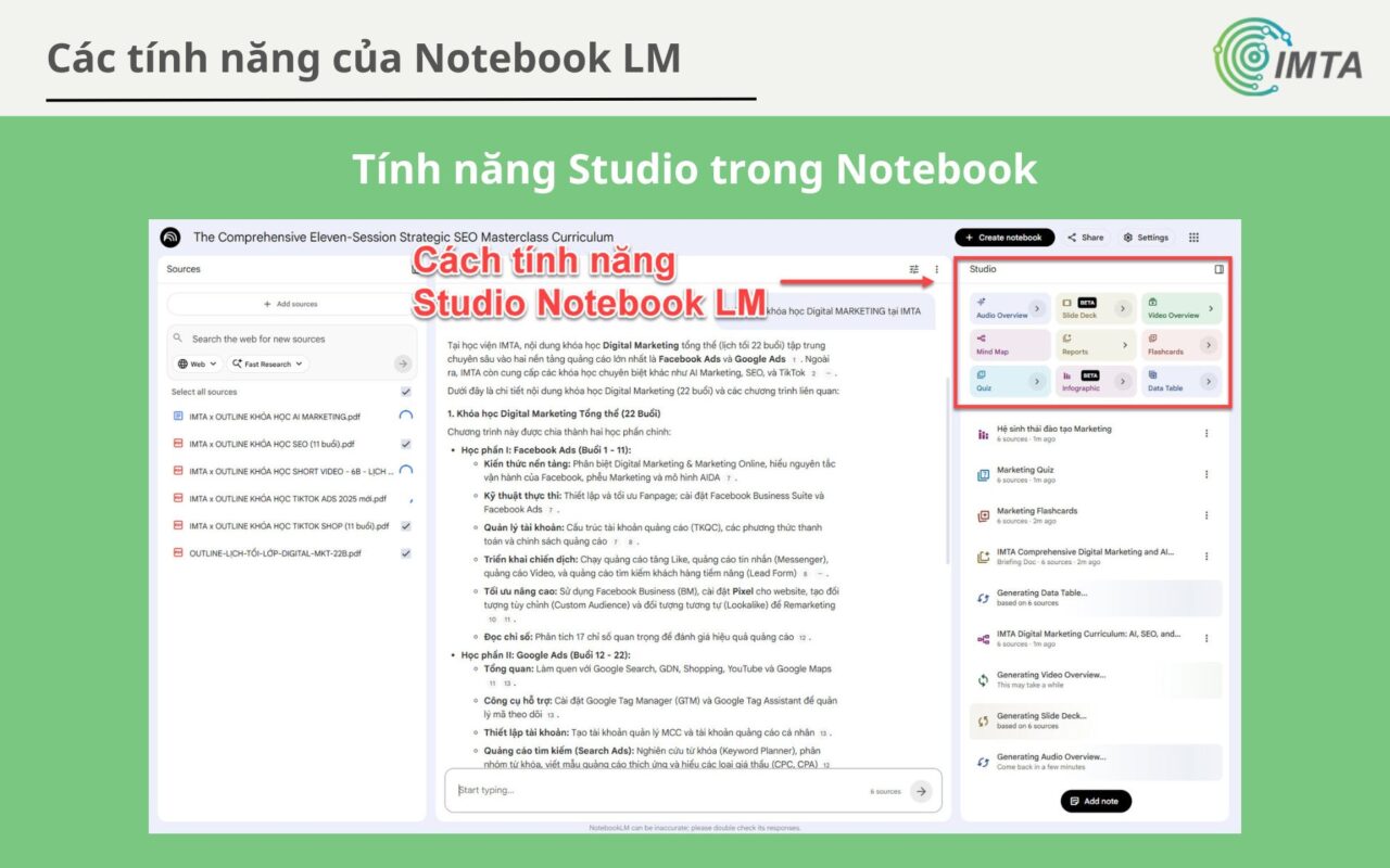 Cách dùng Notebook LM - Công cụ AI hỗ trợ học tập nghiên cứu