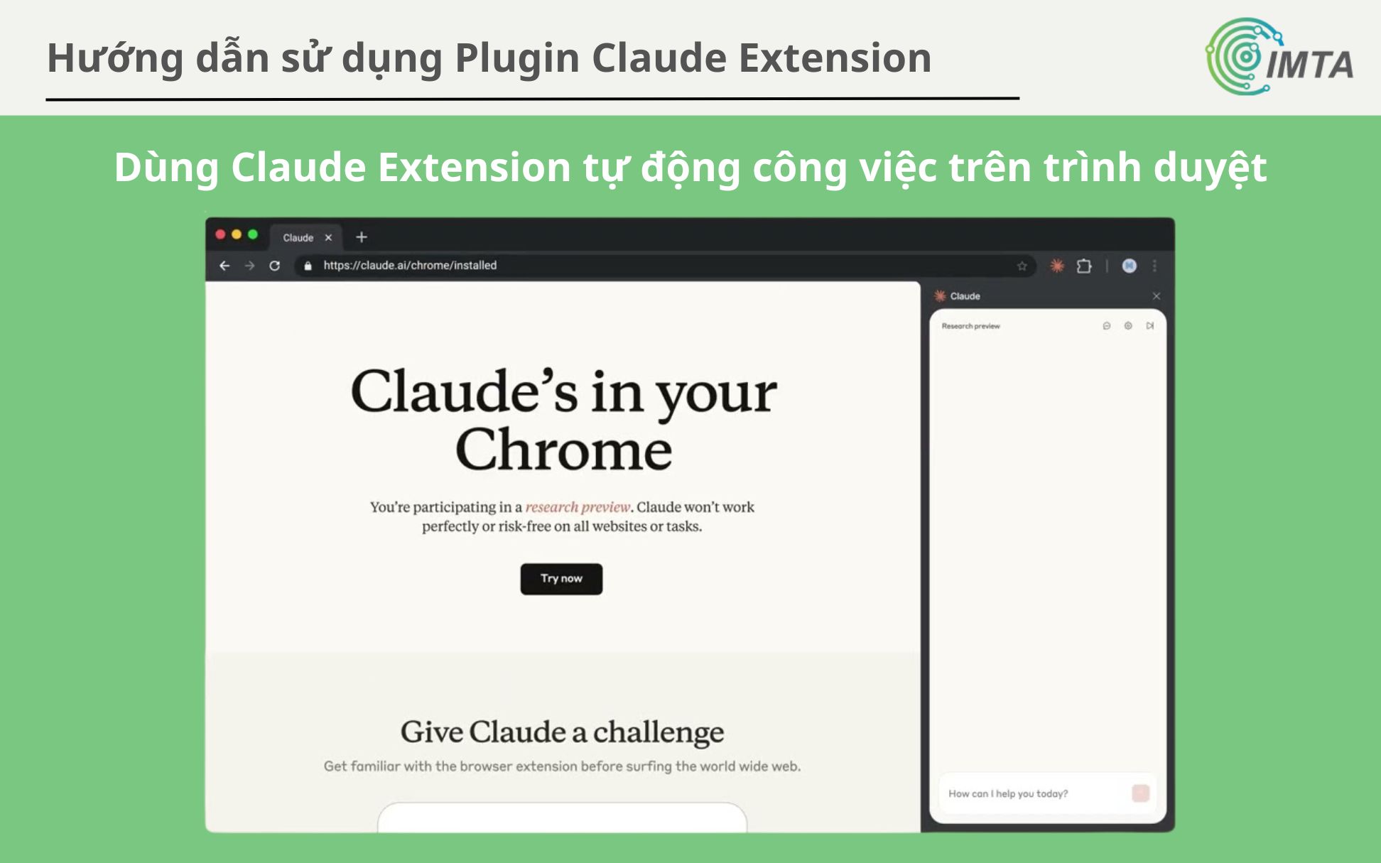 Plugin Claude Extension trên trình duyệt Chrome