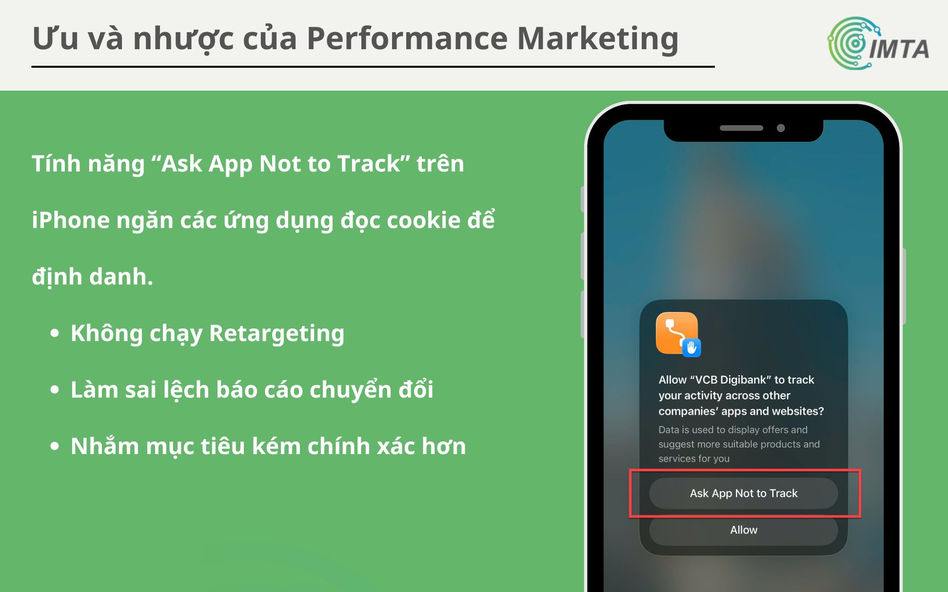 Ưu và nhược của Performance Marketing