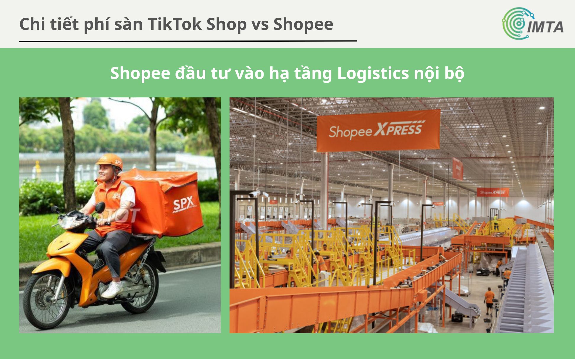 Shopee đầu tư vào hạ tầng Logistics nội bộ