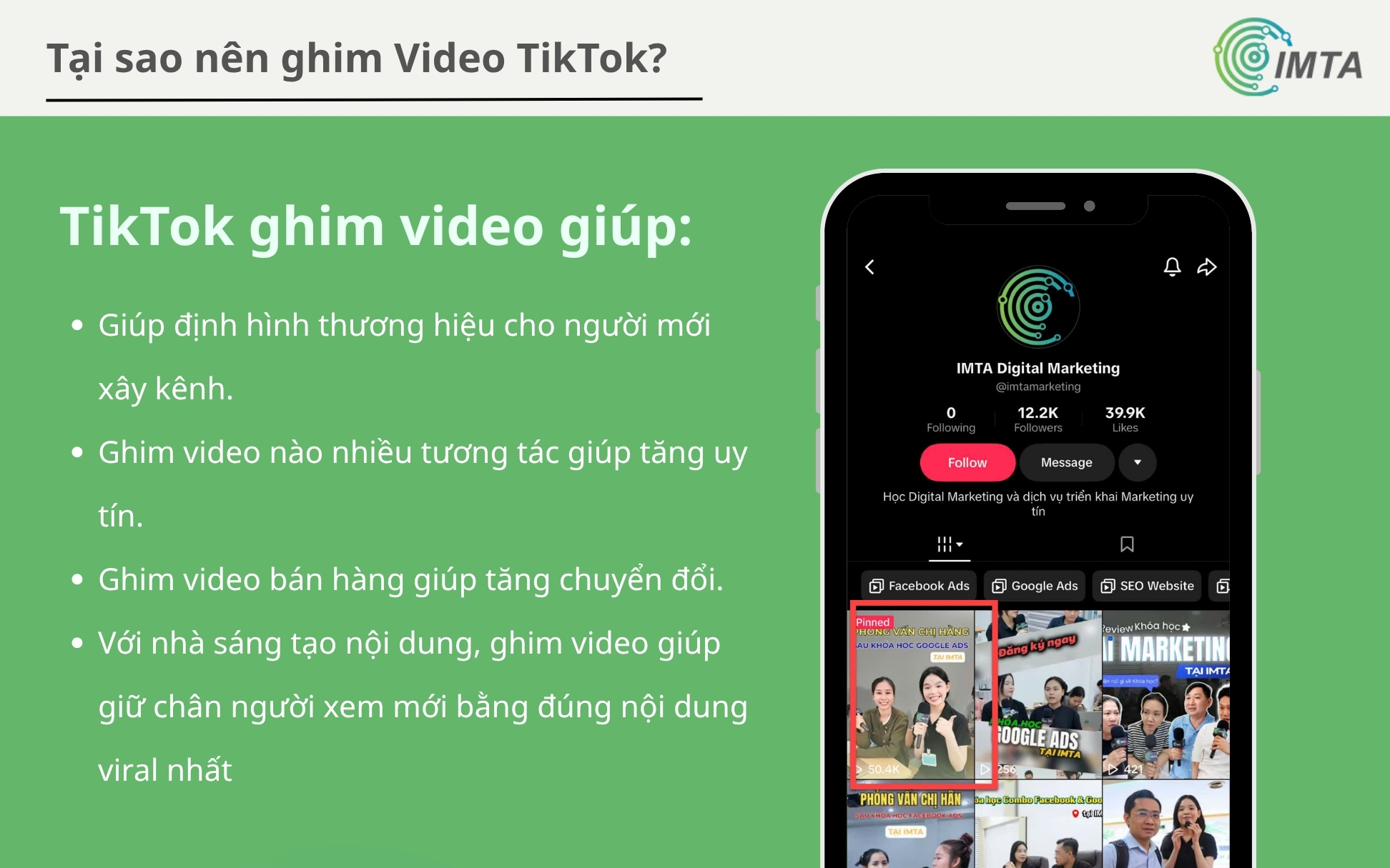 Tại sao bạn nên ghim Video TikTok