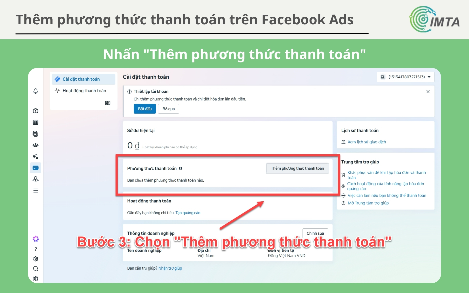Thêm phương thức thanh toán